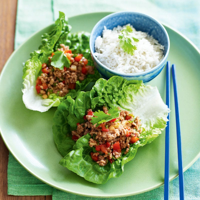 Photo of Hoisin pork in lettuce cups by WW