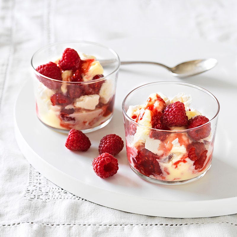 Raspberry Eton mess