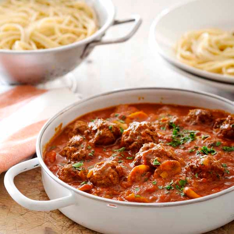 Photo of Spaghetti and meatballs by WW