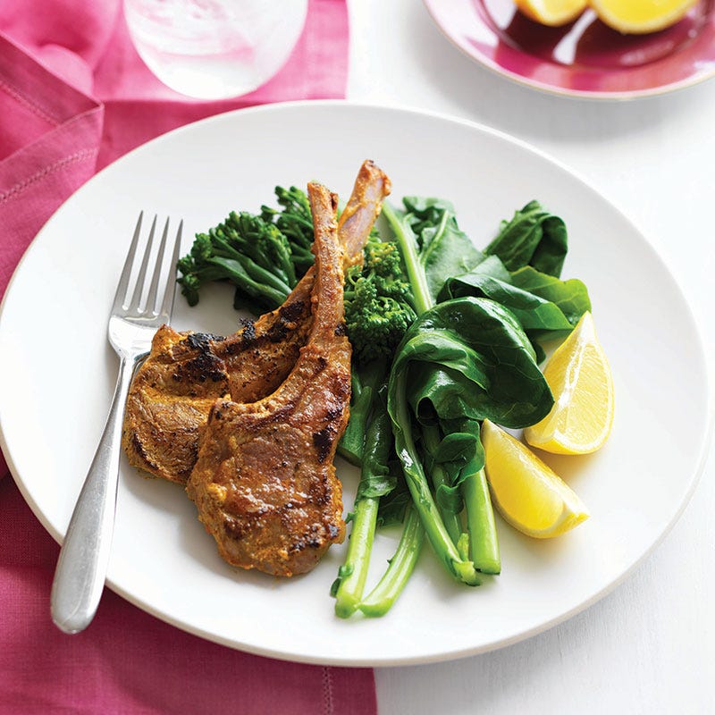 Tandoori lamb cutlets