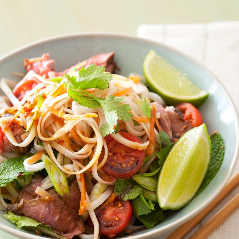 Photo of Thai beef and noodle salad by WW