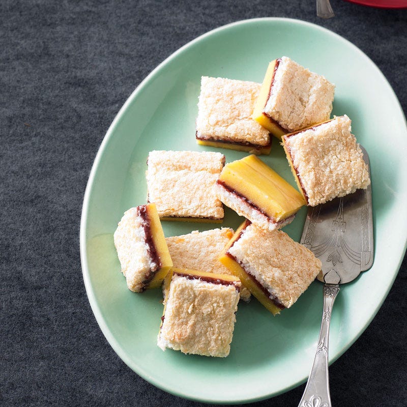 Photo of Coconut and raspberry slice by WW