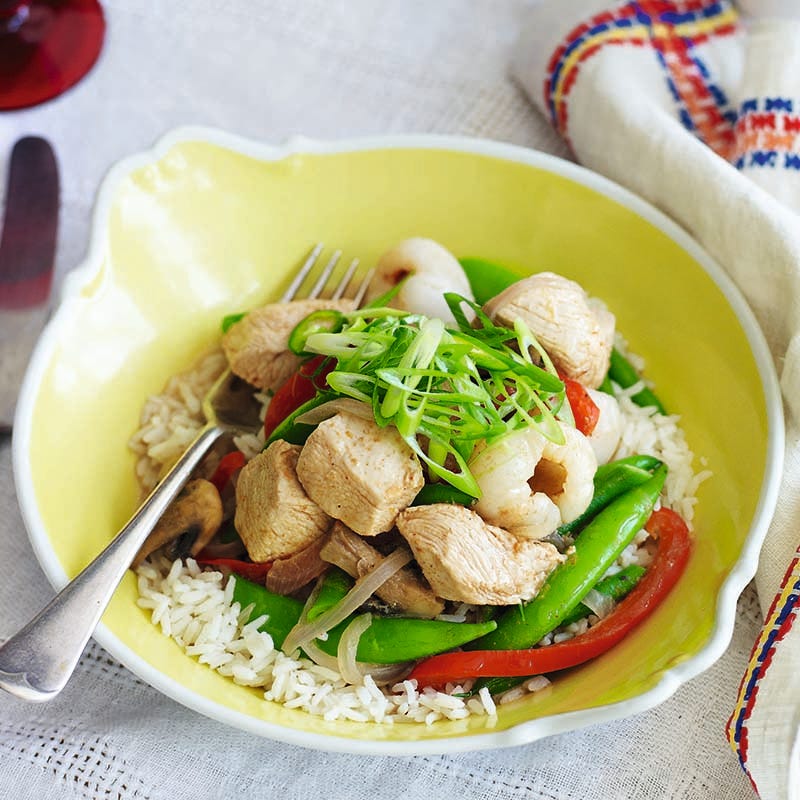 Photo of Chicken and lychee Thai curry by WW