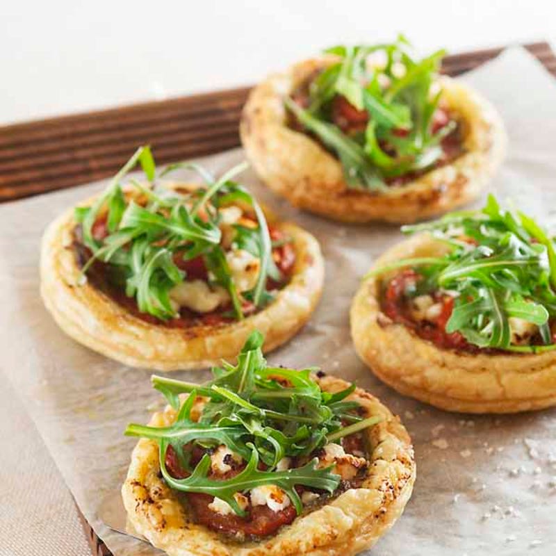 Photo of Roasted tomato, feta and basil tarts by WW