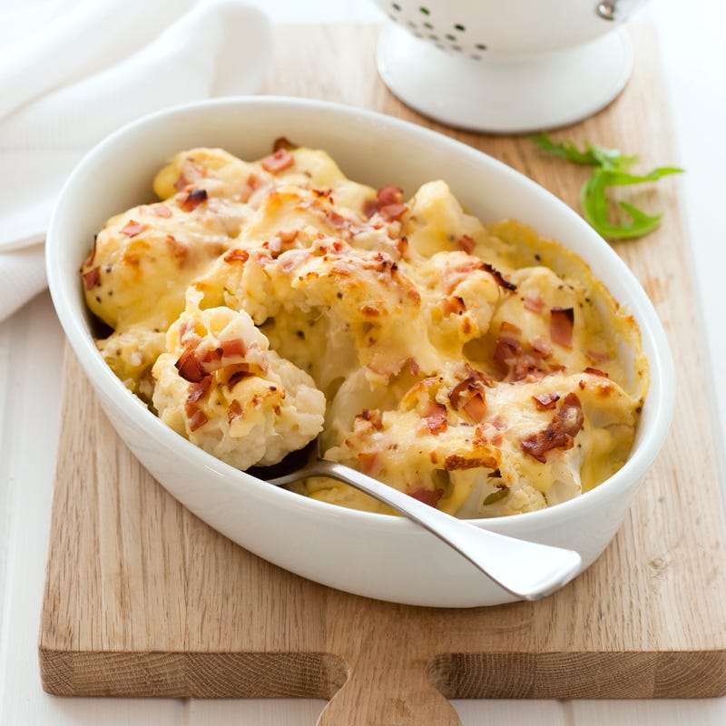 Photo of Cheesy cauliflower and pancetta bake by WW