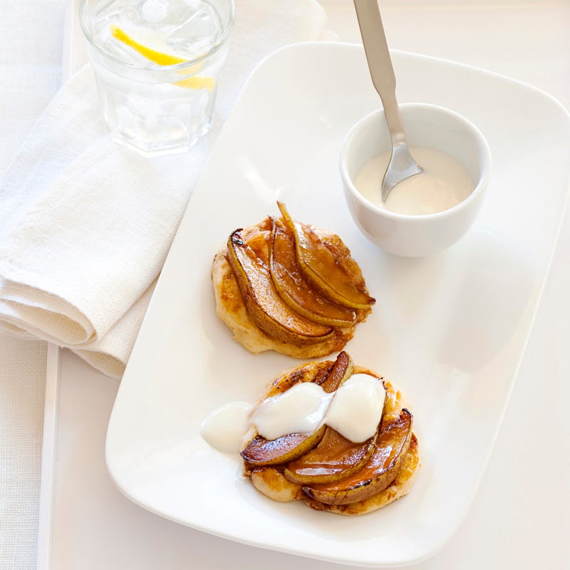 Photo of Pancakes with caramelised pears by WW