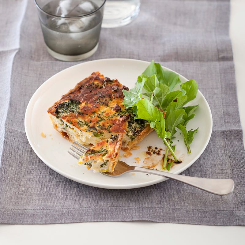 Photo of Broccolini, leek and cheese tart by WW