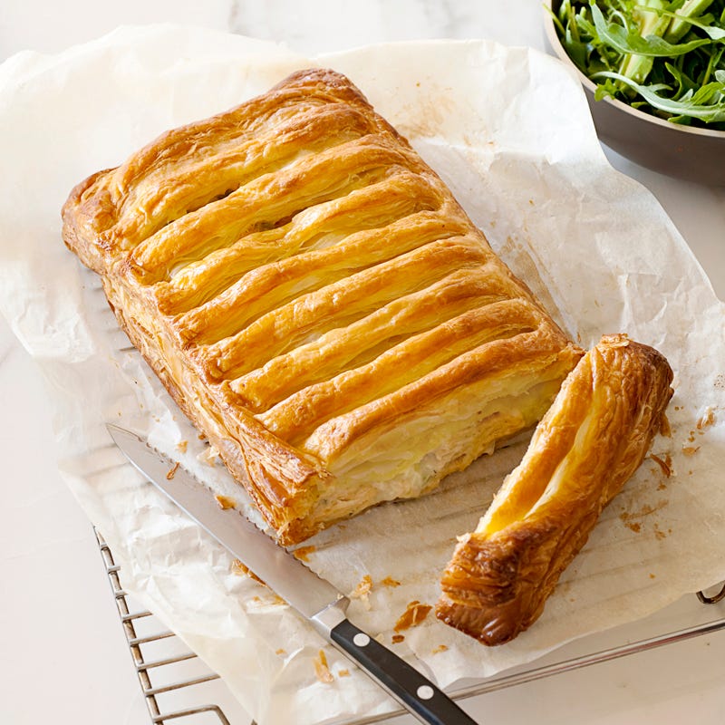 Photo of Salmon and leek jalousie by WW