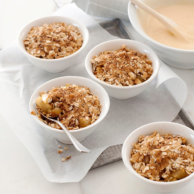 Photo of Apple and date crumble by WW