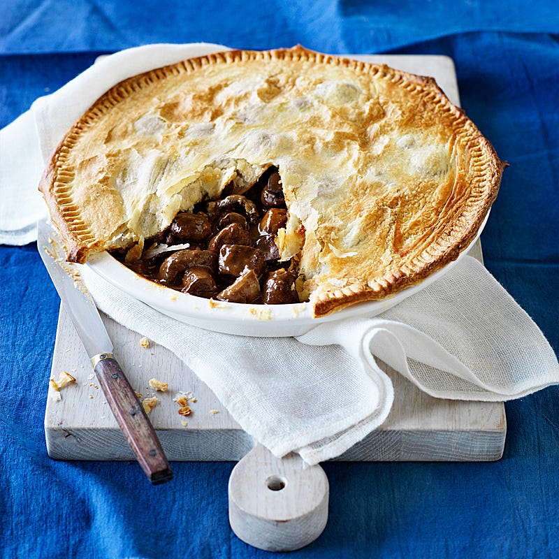 Photo of Steak, mushroom and kidney pie by WW
