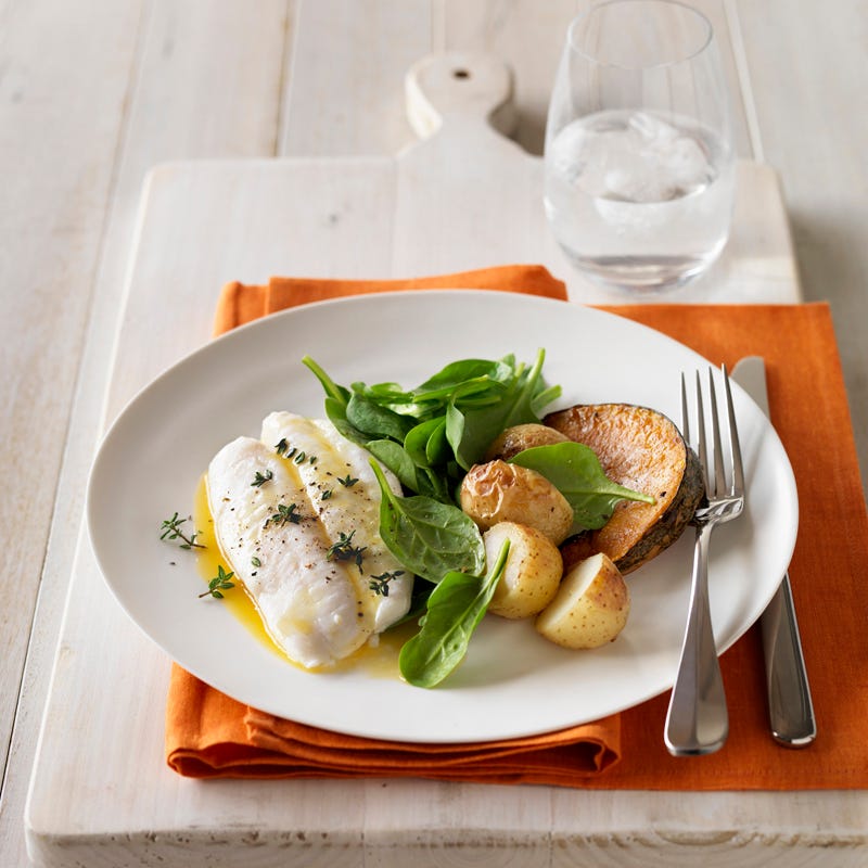Photo of Baked orange roughy with orange sauce by WW