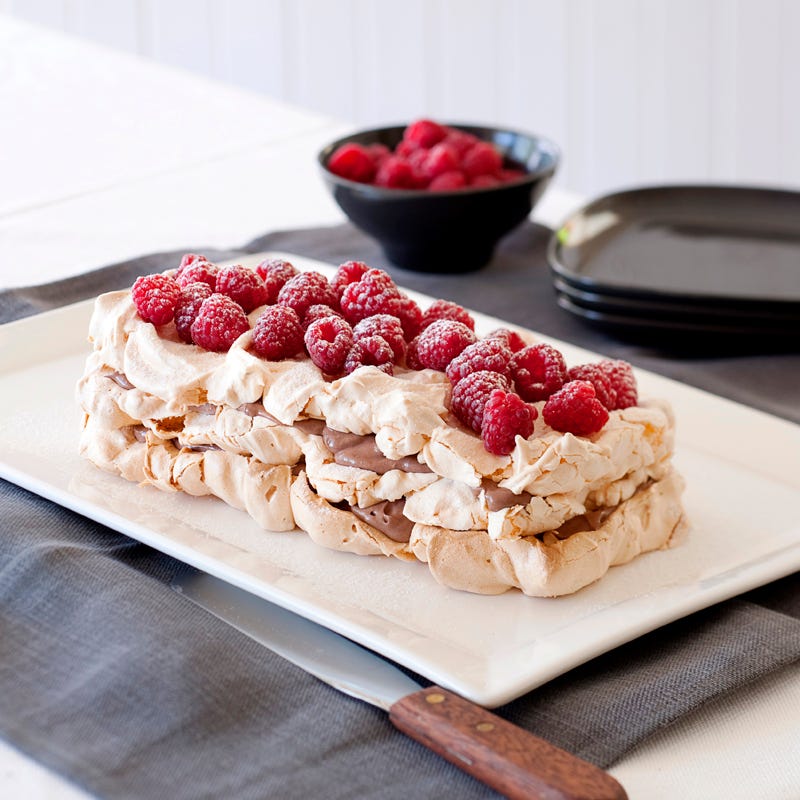 Photo of Chocolate and almond meringue torte by WW