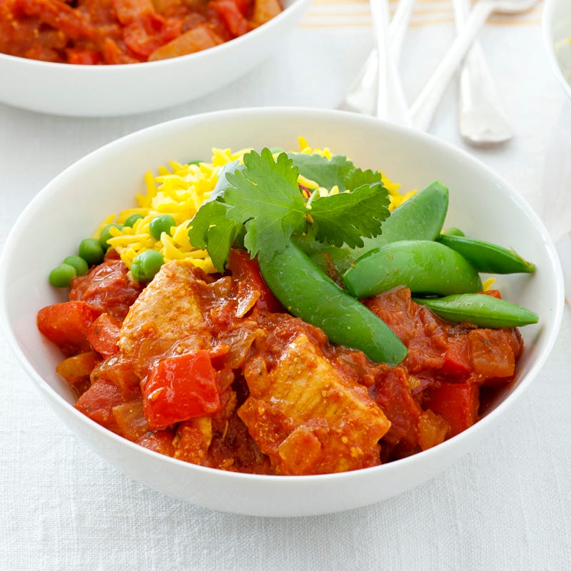 Photo of Chicken tikka masala with saffron rice by WW