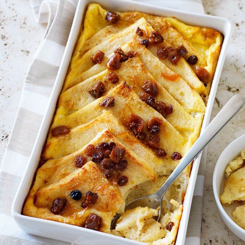 Bread and butter pudding