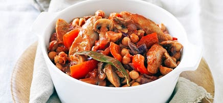 Quick sausage casserole