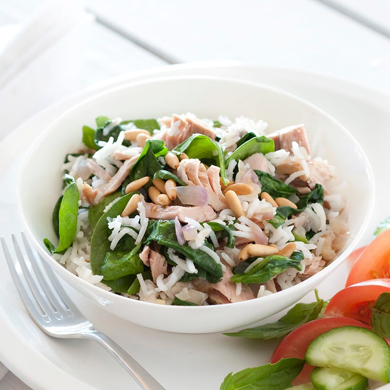 Photo of Tuna and spinach rice salad by WW