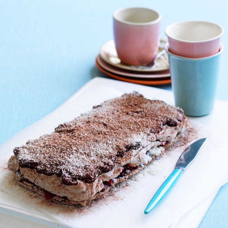 Photo of Triple chocolate meringue cake by WW