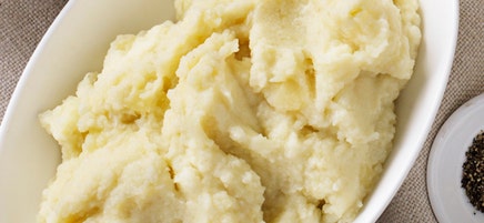 Cauliflower, potato and parmesan mash