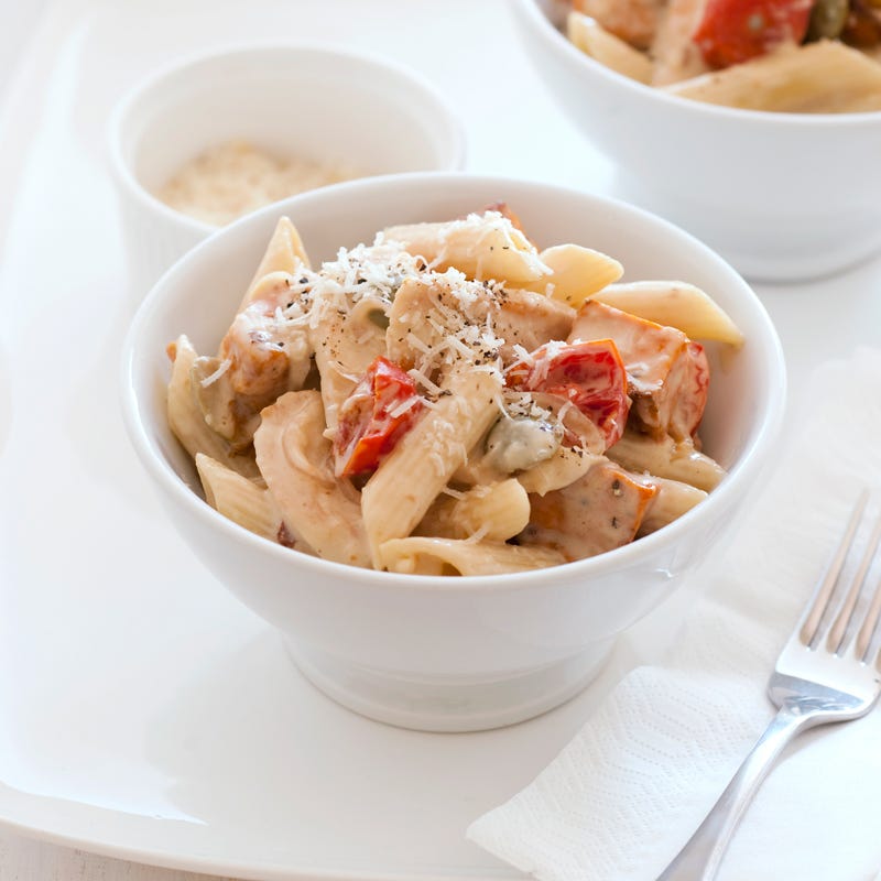 Photo of Creamy chicken and pumpkin pasta by WW