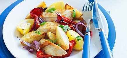 Baked Mediterranean chicken