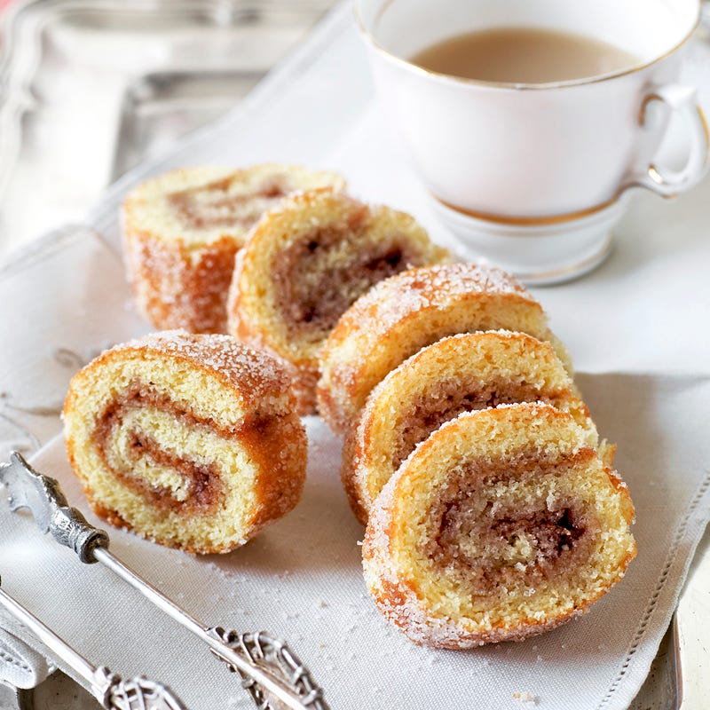 Photo of Mini jam sponge rolls by WW