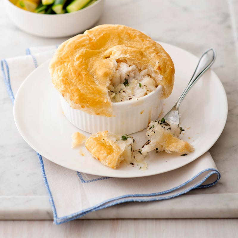 Photo of Creamy fish and leek pie by WW