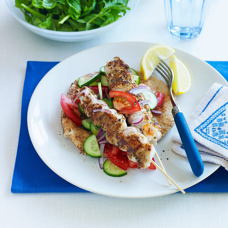 Chicken souvlaki