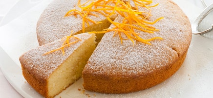 Orange and lemon yoghurt cake