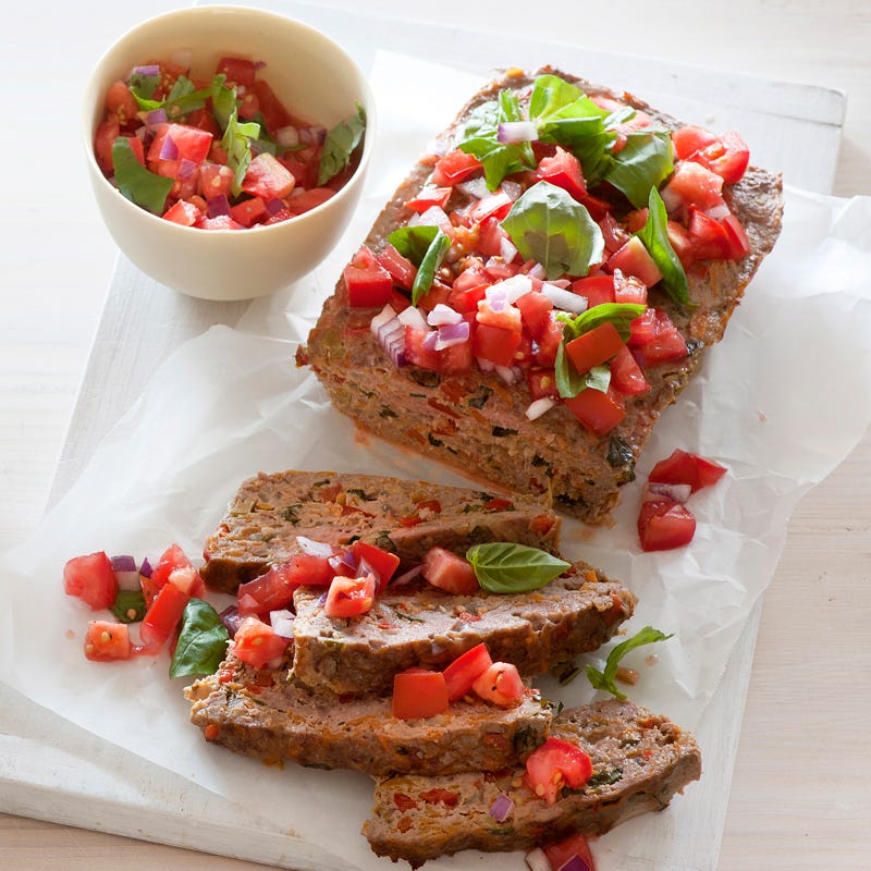 Photo of Italian beef meatloaf with tomato salsa by WW