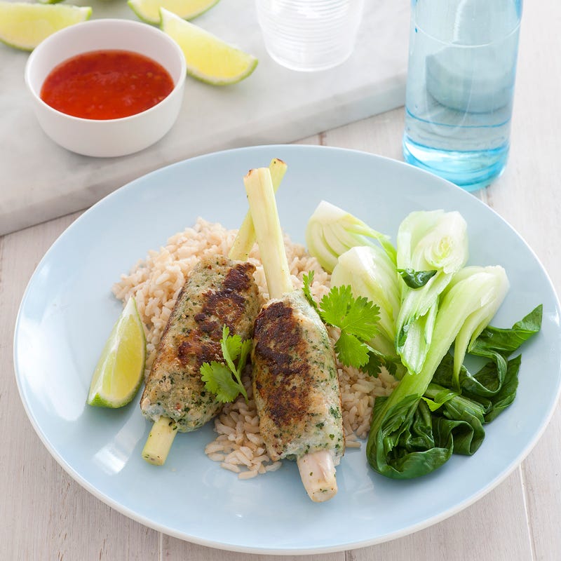 Photo of Lemongrass seafood skewers by WW