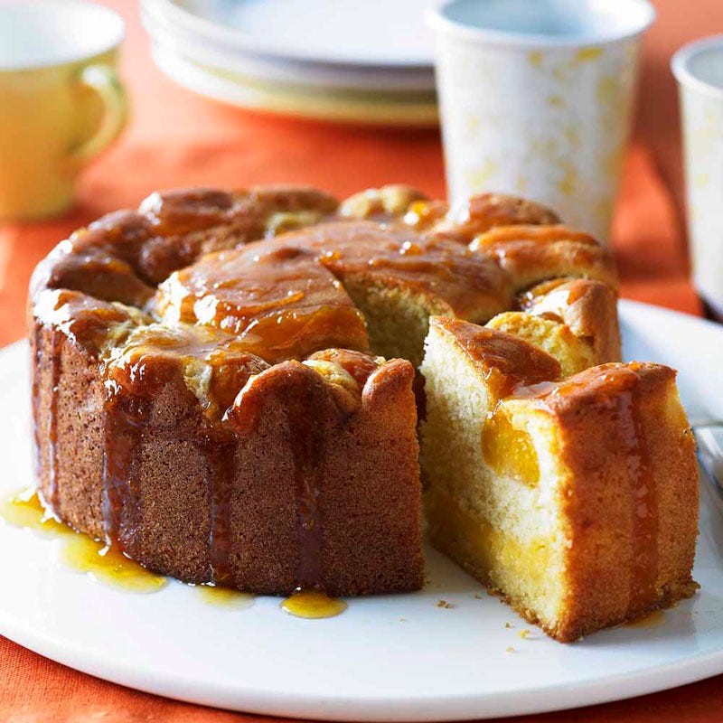 Photo of Apricot and custard dessert cake by WW