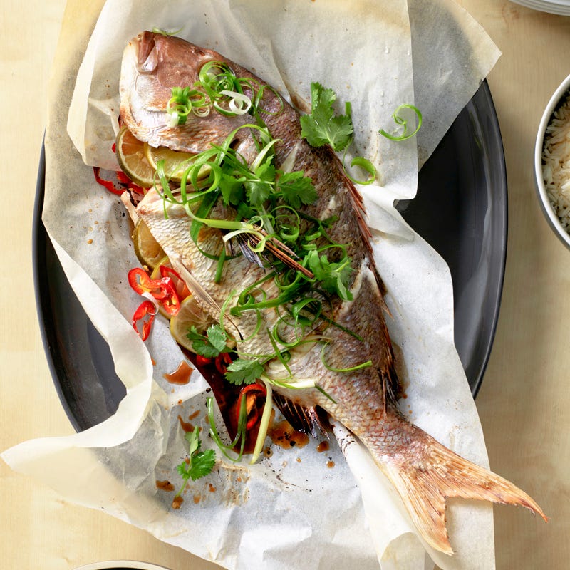 Photo of Lime-roasted whole snapper by WW