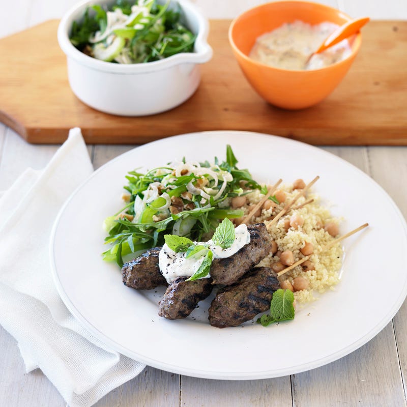 Photo of Beef kofta with chickpea couscous by WW