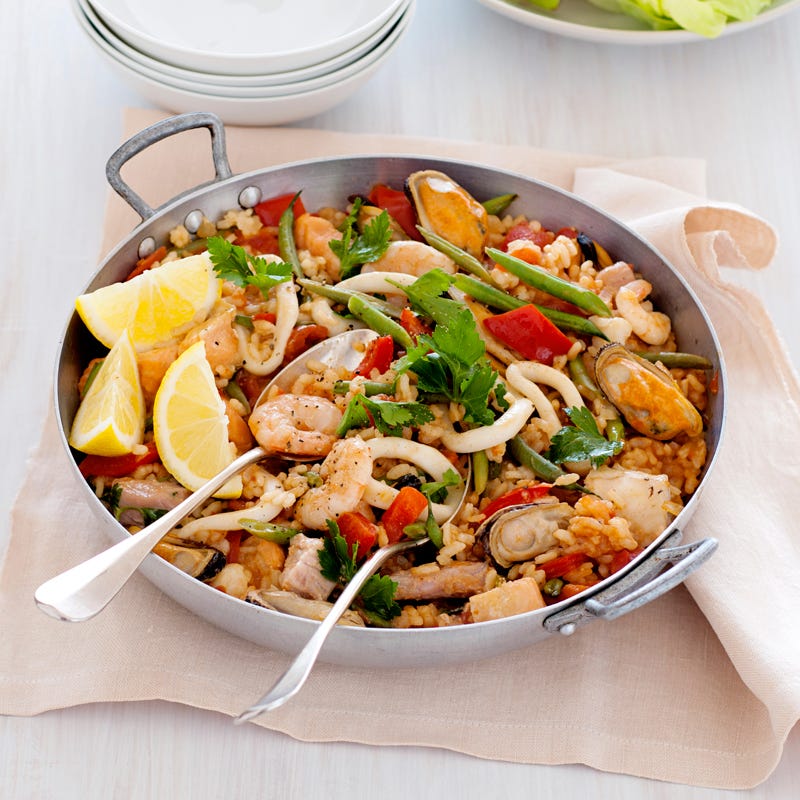 Photo of Simple seafood paella by WW