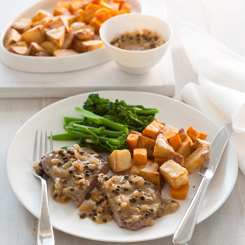 Photo of Beef with peppercorn sauce by WW