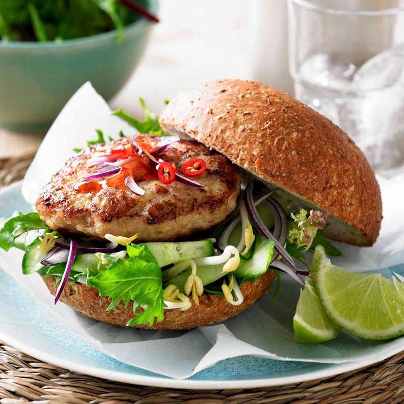 Photo of Thai chicken burger by WW