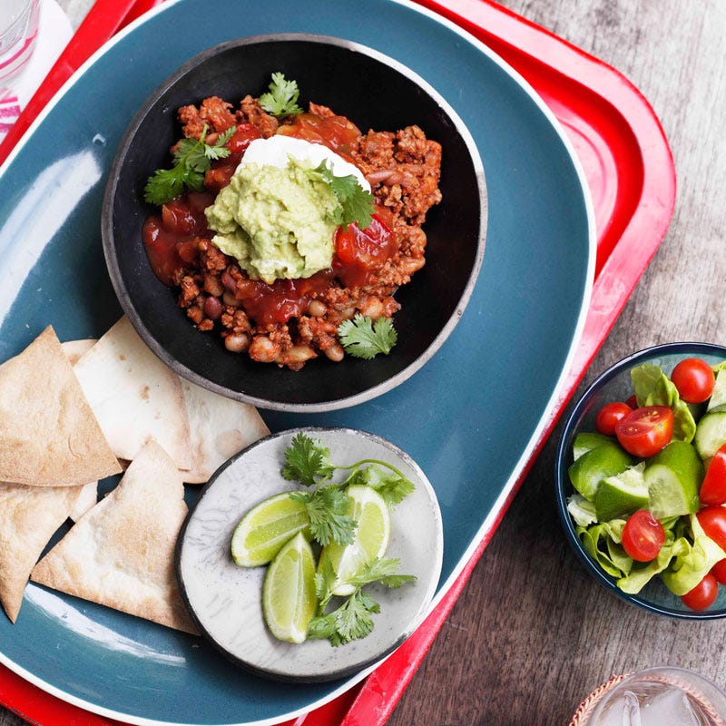 Photo of Beef and bean nachos by WW