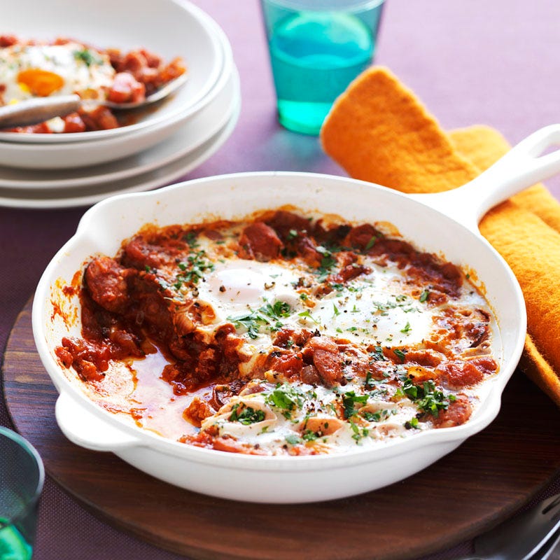 Photo of Simple baked Mediterranean eggs by WW