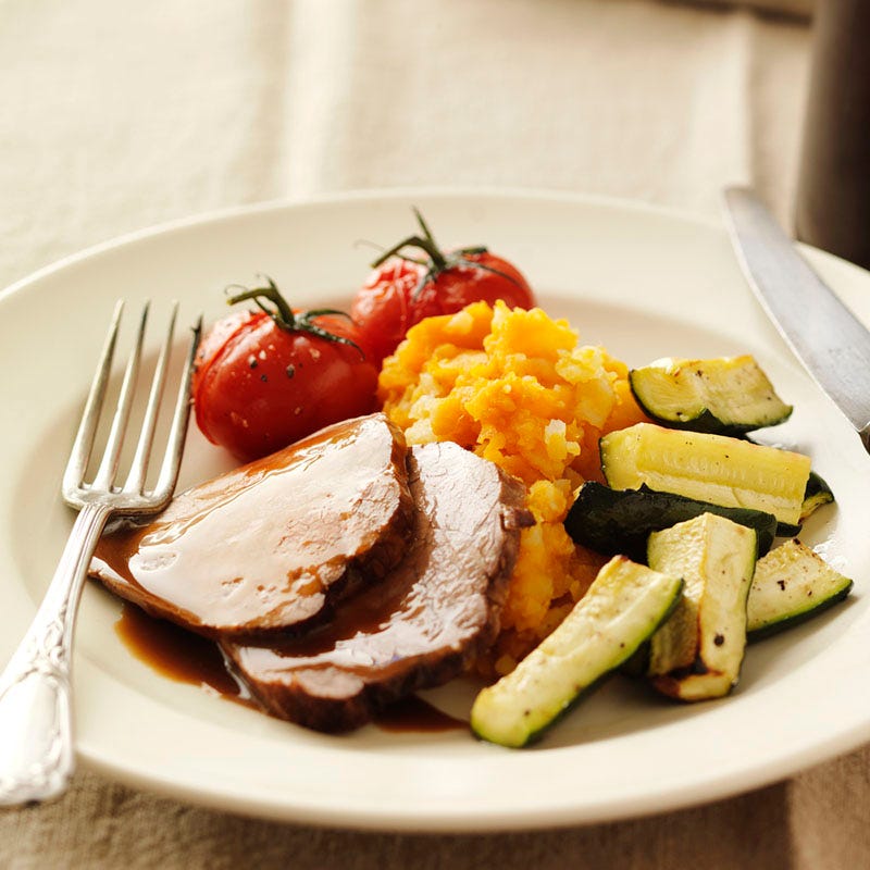 Photo of Balsamic roast beef with tomatoes by WW