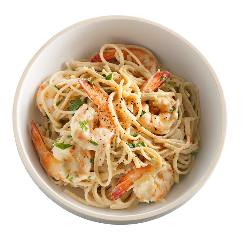 Photo of Creamy prawn and garlic pasta sauce by WW