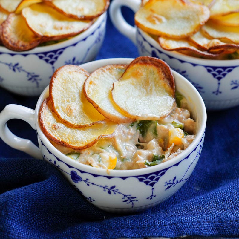 Photo of Tuna and vegetable mornay bakes by WW