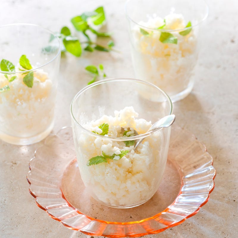 Photo of Pineapple, lime and vanilla yoghurt granita by WW
