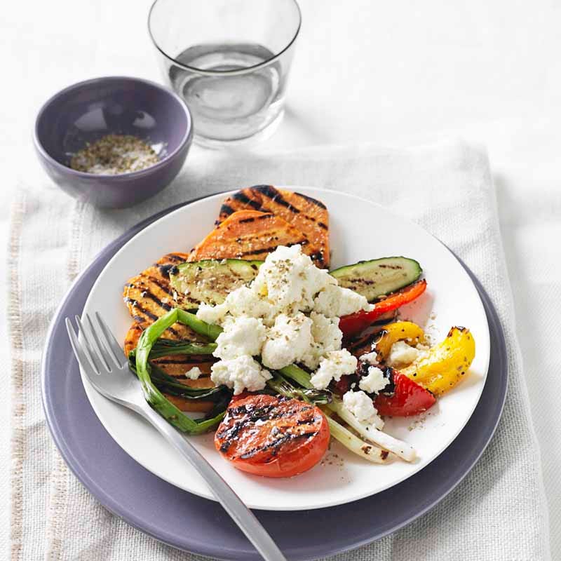 Photo of Chargrilled vegetables with ricotta and fennel salt by WW