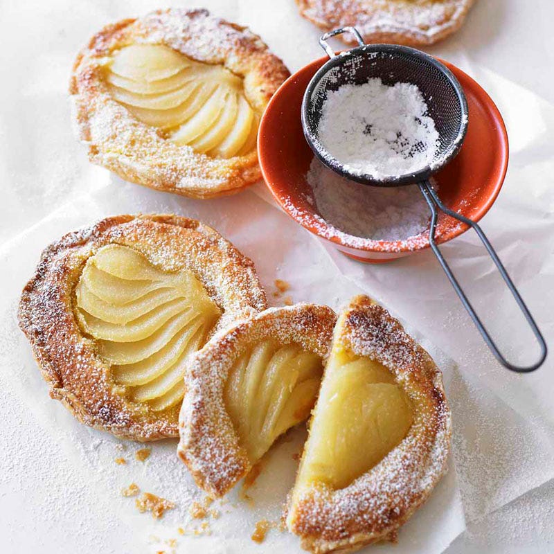 Photo of Pear frangipane tart by WW