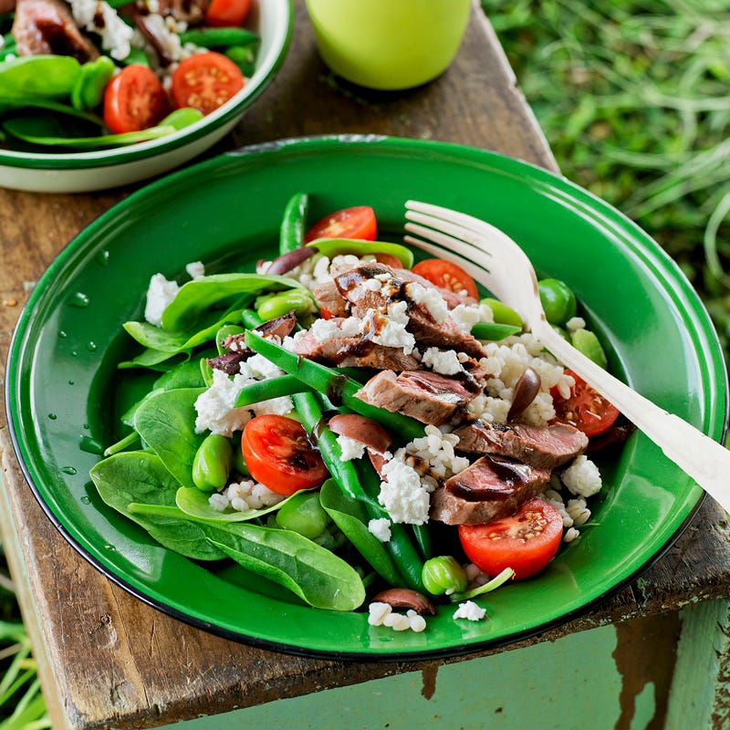 Photo of Lamb, bean and barley salad by WW