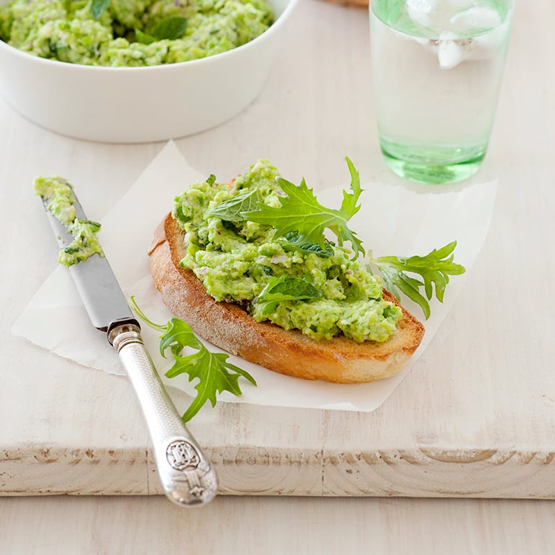 Photo of Broad bean and pea smash with ricotta by WW