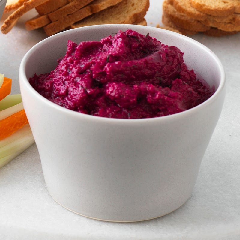 Beetroot and horseradish dip