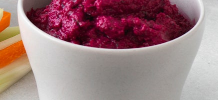 Beetroot and horseradish dip