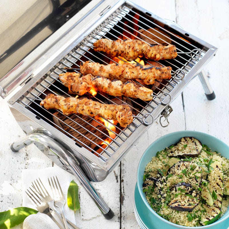 Photo of Chermoula fish skewers with vegetable couscous by WW