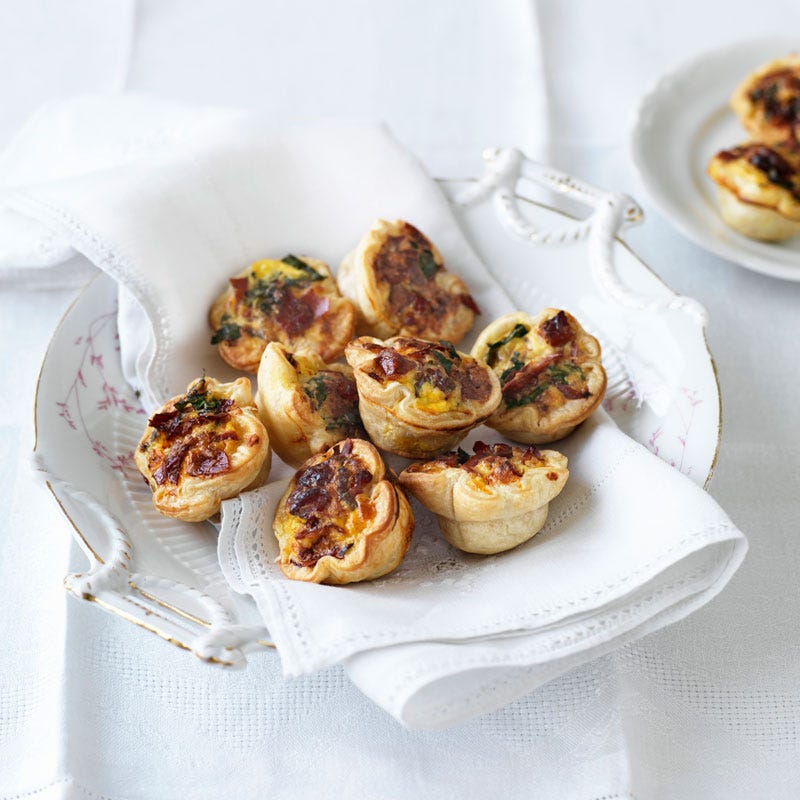 Photo of Semi-dried tomato and prosciutto mini quiches by WW